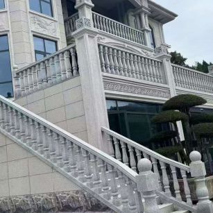 咸阳 芝麻白别墅，栏杆