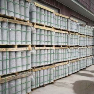 咸阳 芝麻白挡车柱、阻车桩、隔离柱