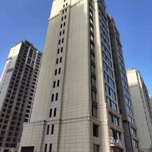 咸阳黄金麻高端小区，外墙干挂