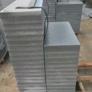 咸阳 芝麻灰火烧面300*600*50地铺石材