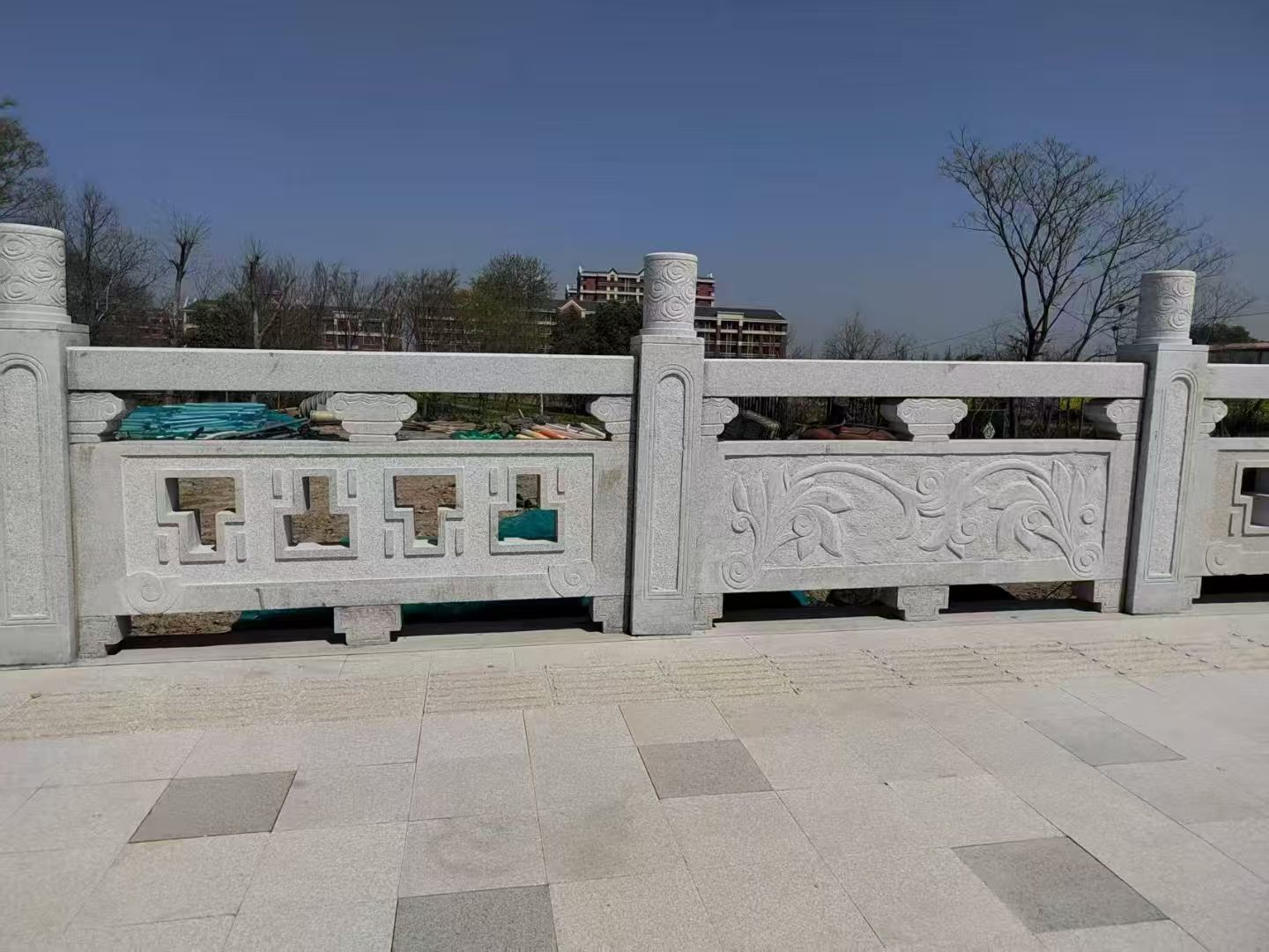 咸阳 河道栏杆，河道护栏