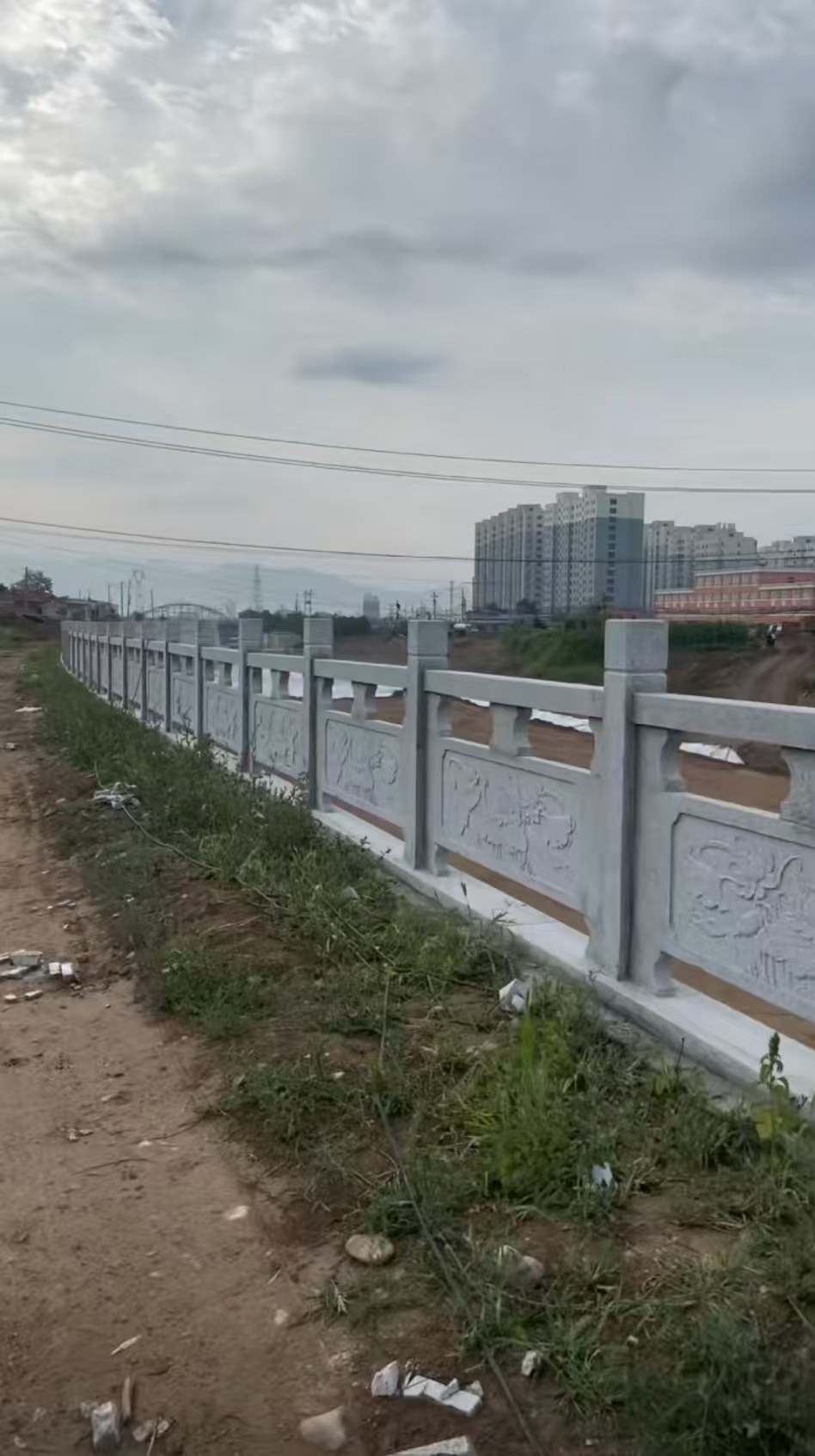 咸阳 石材河道栏杆