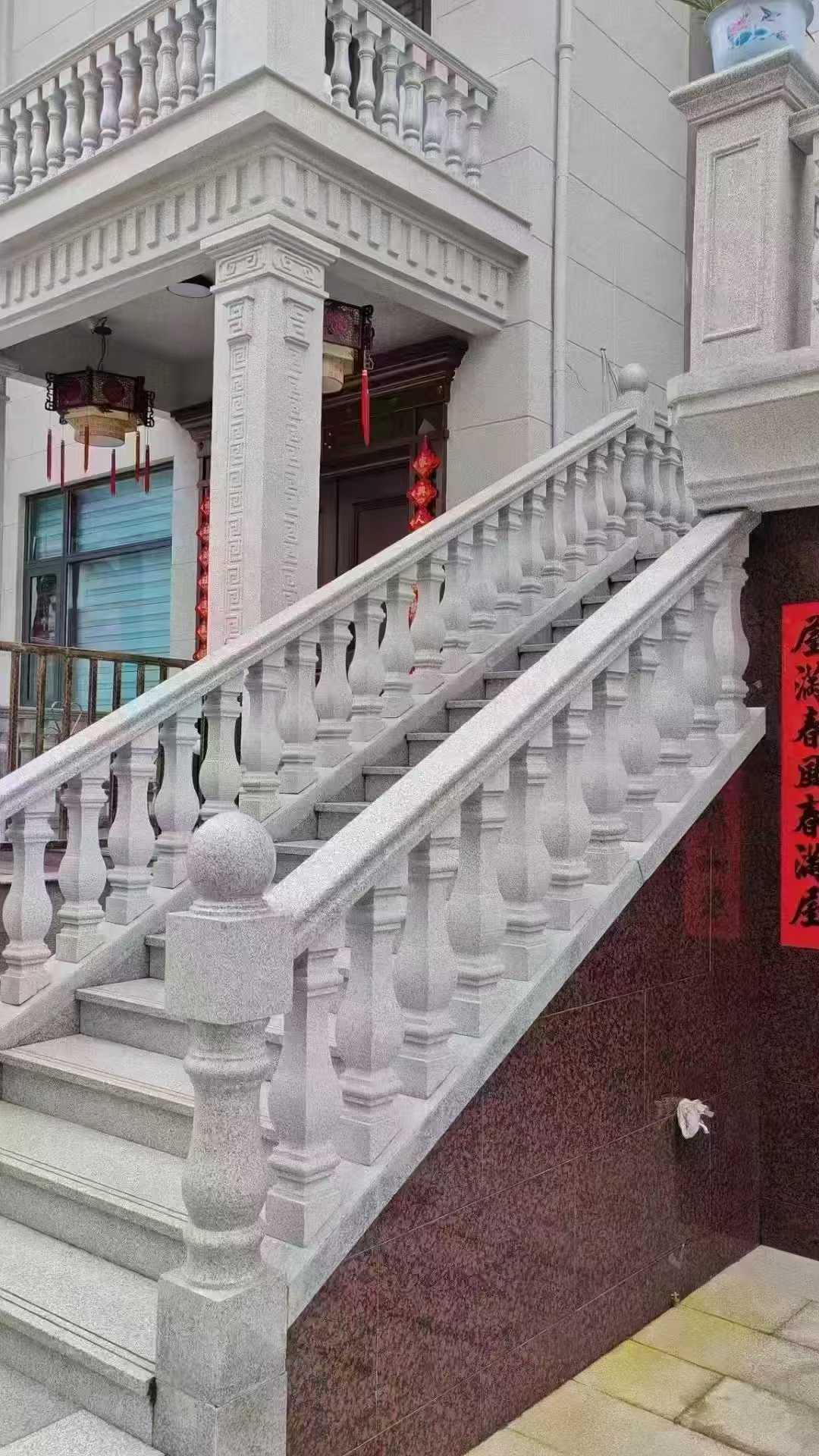咸阳 天然石材 阳台庭院护栏、栏杆