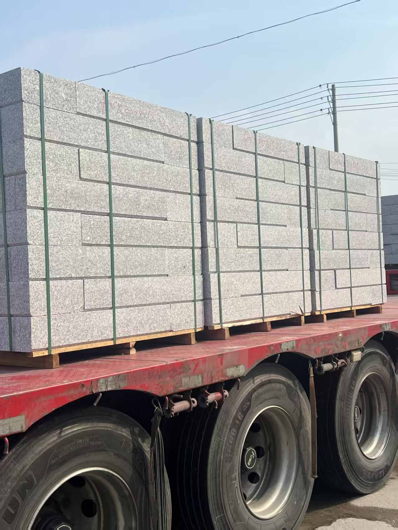 咸阳 芙蓉白路沿石装车