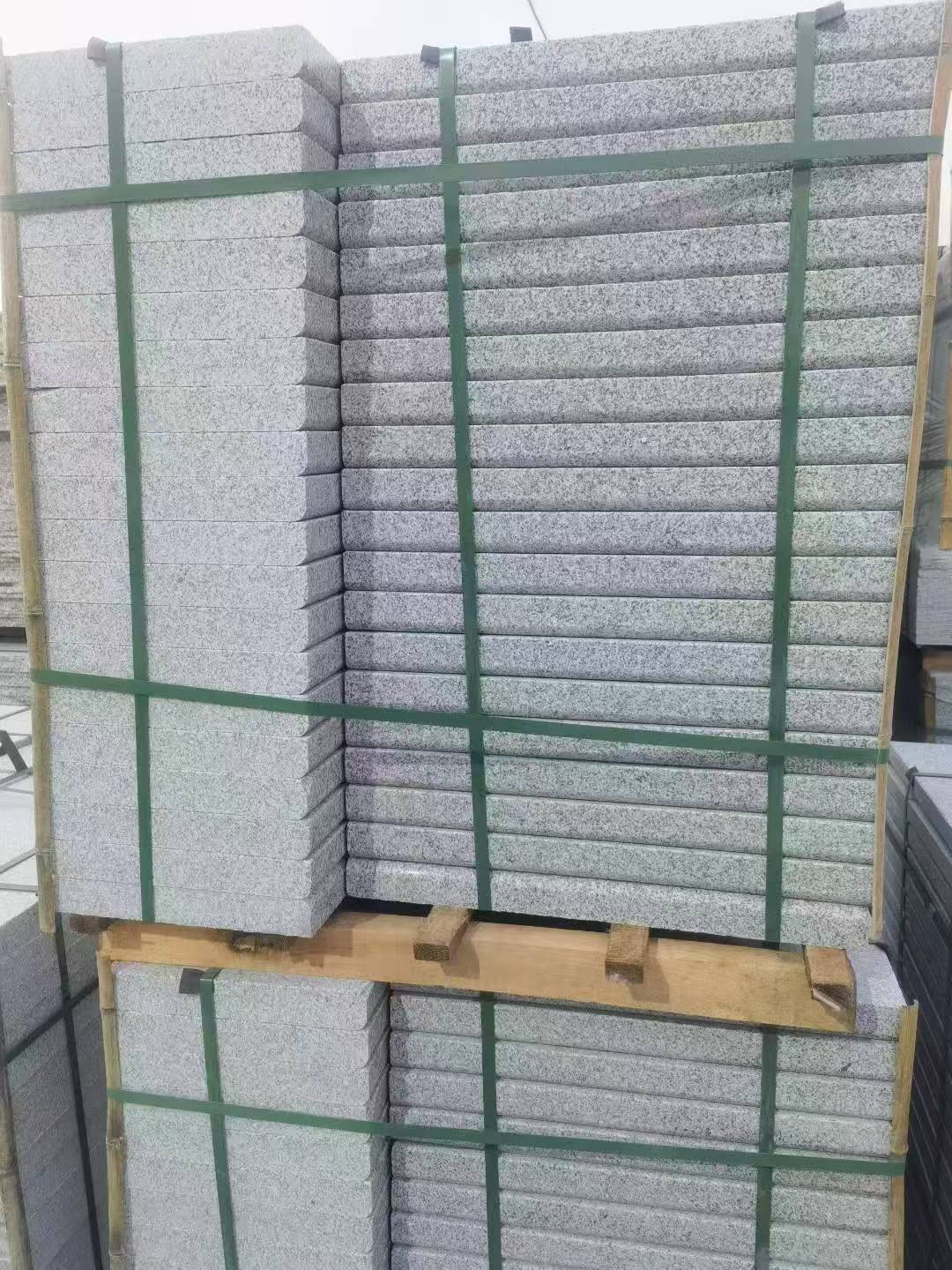 咸阳 5公分芝麻白，倒斜角，室外楼梯踏步