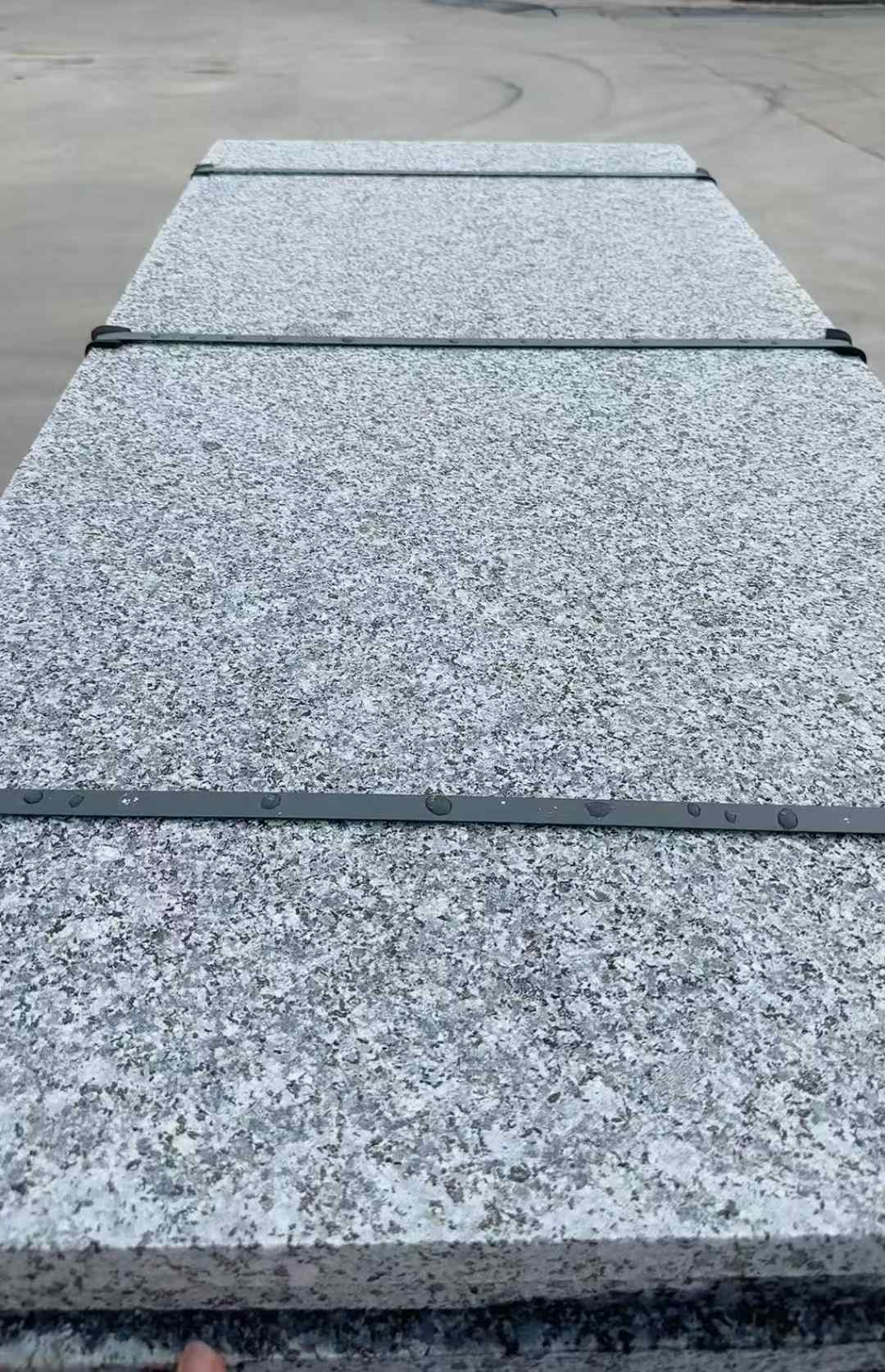 咸阳 芝麻黑火烧面毛板，条板，半成品