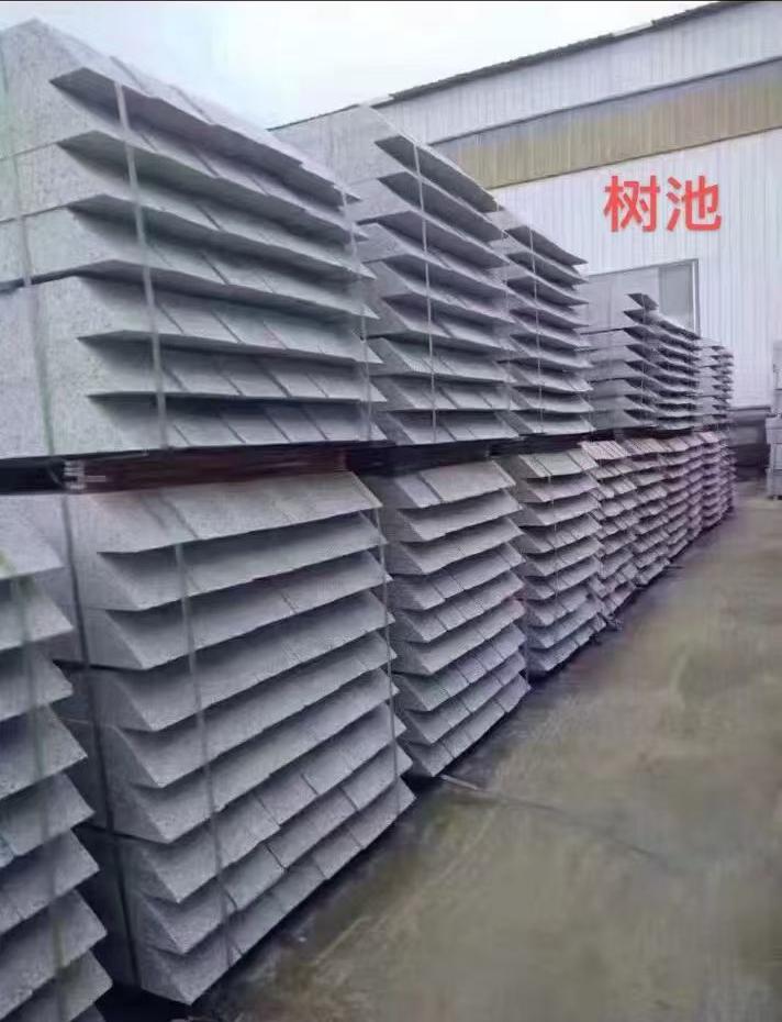 咸阳 芝麻灰切头树池